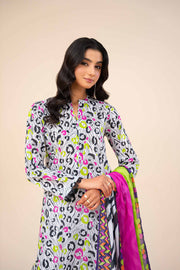 Nishat Festive Eid Printed Lawn Unstitched 3Pc Suit - 42403290
