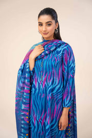 Nishat Festive Eid Printed Lawn Unstitched 3Pc Suit - 42403293