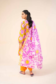 Nishat Festive Eid Printed Lawn Unstitched 3Pc Suit - 42403297