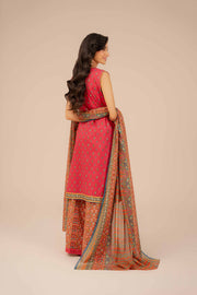Nishat Festive Eid Printed Lawn Unstitched 3Pc Suit - 42403300