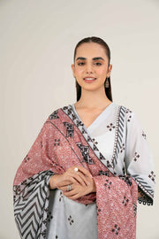 Nishat Festive Eid Printed Lawn Unstitched 3Pc Suit - 42403301