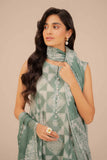 Nishat Festive Eid Printed Lawn Unstitched 3Pc Suit - 42403305