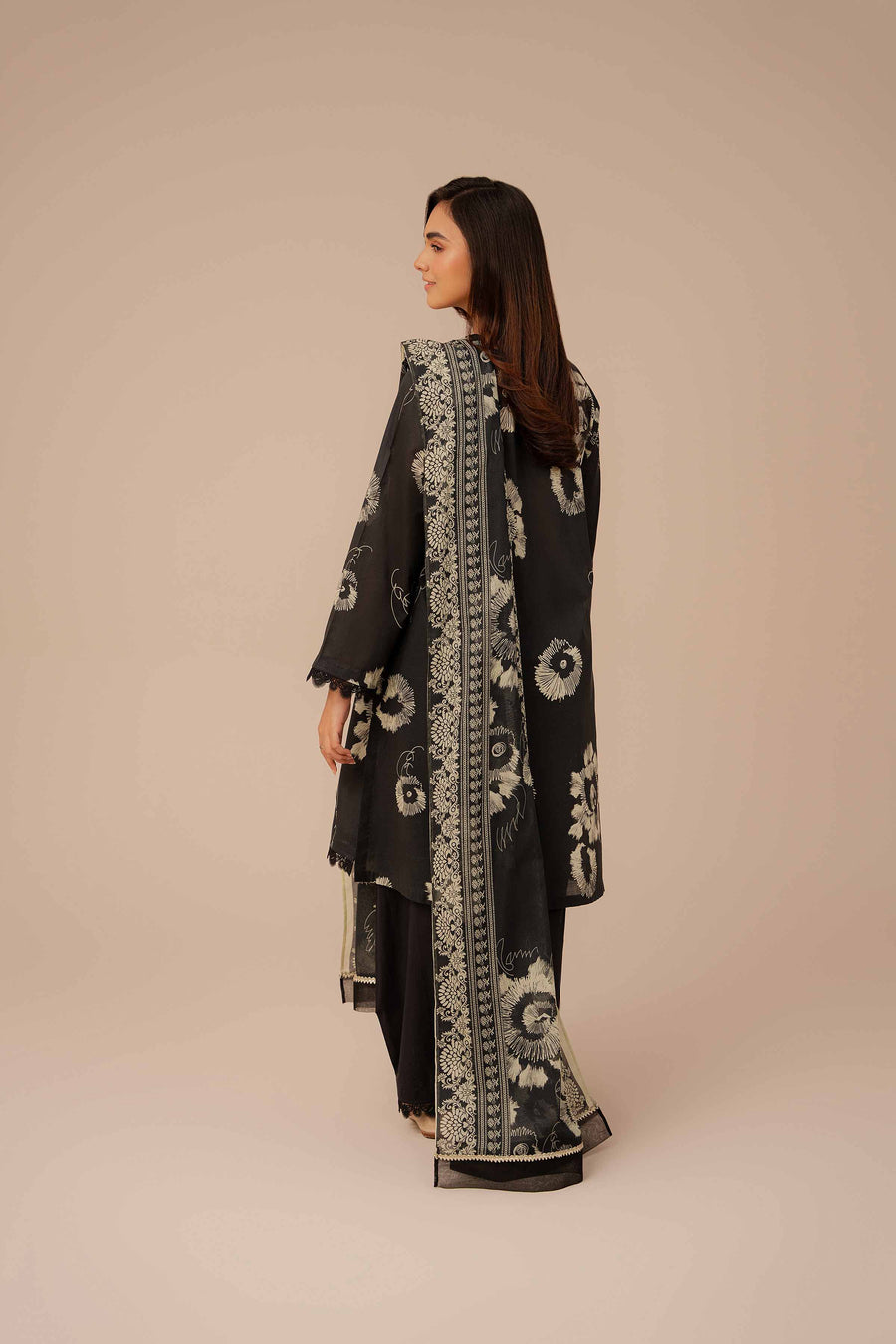 Nishat Festive Eid Printed Lawn Unstitched 3Pc Suit - 42403306