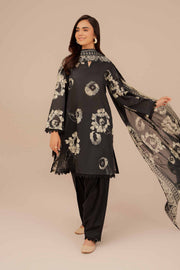 Nishat Festive Eid Printed Lawn Unstitched 3Pc Suit - 42403306