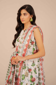 Nishat Festive Eid Digital Printed Lawn Unstitched 3Pc Suit - 42403324