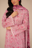 Nishat Festive Eid Digital Printed Lawn Unstitched 3Pc Suit - 42403325