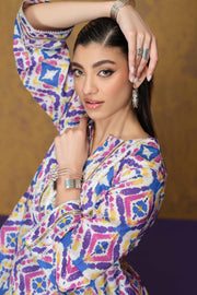 Nishat Festive Eid Digital Printed Lawn Unstitched 1Pc Shirt - 42403342