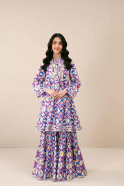 Nishat Festive Eid Digital Printed Lawn Unstitched 1Pc Shirt - 42403342