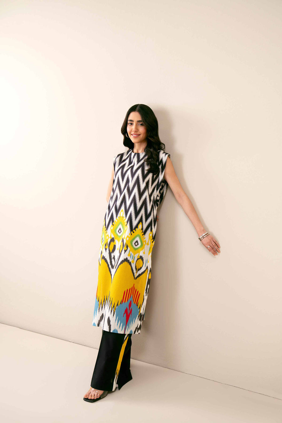 Nishat Festive Eid Digital Printed Lawn Unstitched 1Pc Shirt - 42403347