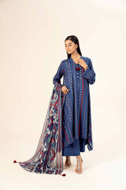 Nishat Freedom to Buy Printed Lawn Unstitched 3Pc Suit - 42403364