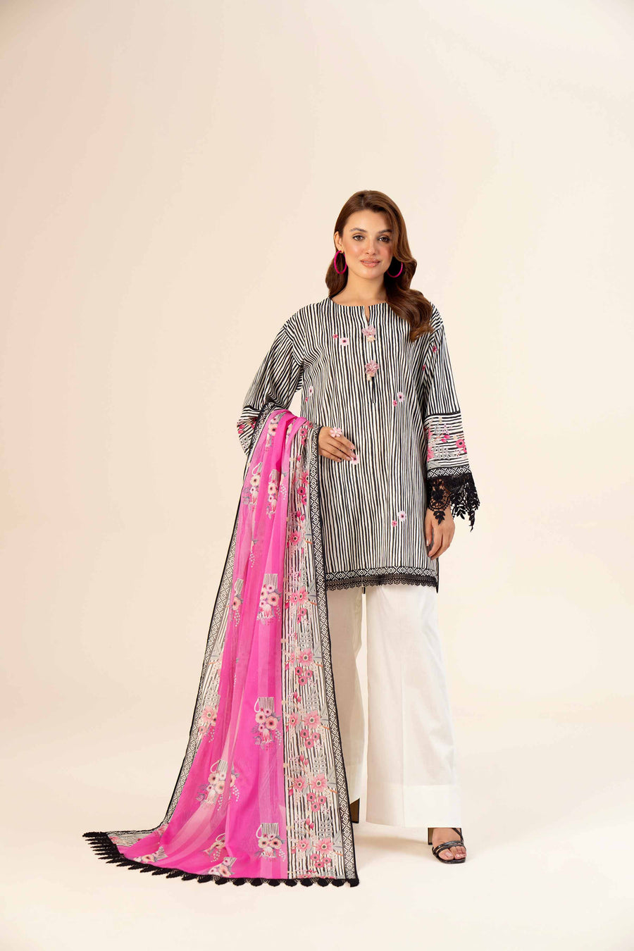 Nishat Freedom to Buy Printed Lawn Unstitched 3Pc Suit - 42403366
