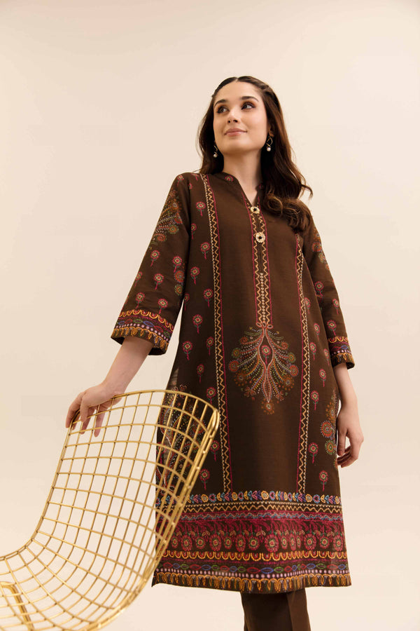 Nishat Any Day Digital Printed Khaddar Unstitched 2Pc Suit - 42404012