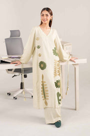Nishat Any Day Embroidered Karandi Unstitched 2Pc Suit - 42404041