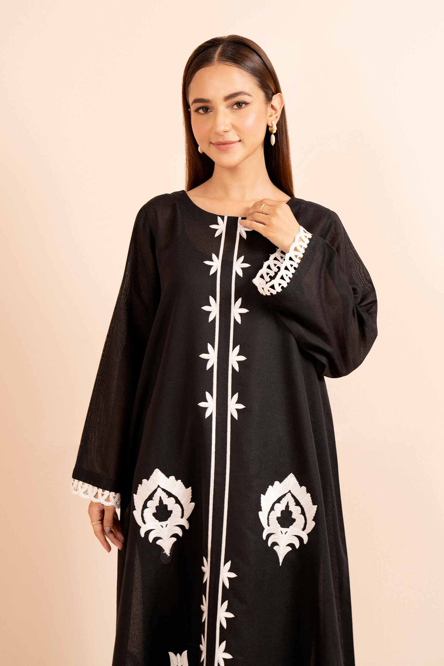 Nishat Any Day Embroidered Karandi Unstitched 2Pc Suit - 42404043
