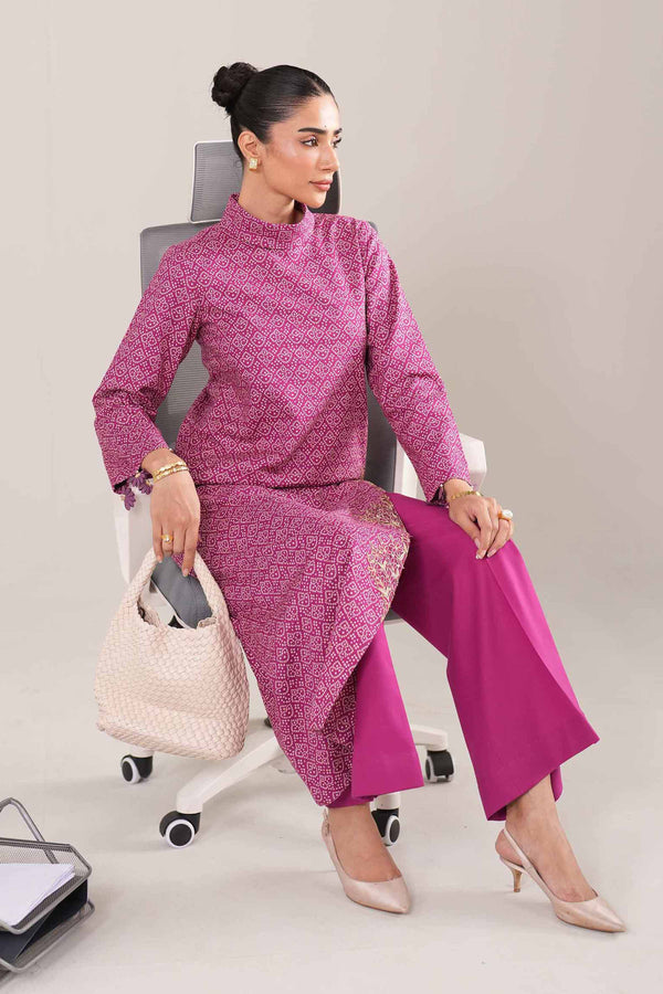 Nishat Any Day Embroidered Cotton Unstitched 2Pc Suit - 42404058