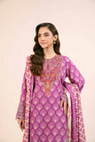 Nishat Any Day Embroidered Linen Unstitched 3Pc Suit - 42404098