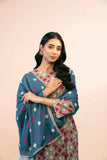 Nishat Any Day Printed Linen Unstitched 3Pc Suit - 42404110