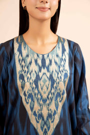 Nishat Any Day Embroidered Dobby Cotton Unstitched 3Pc Suit - 42404138