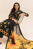 Nishat Any Day Embroidered Dobby Cotton Unstitched 3Pc Suit - 42404139