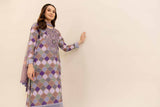 Nishat Any Day Embroidered Dobby Cotton Unstitched 3Pc Suit - 42404141