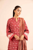 Nishat Any Day Printed Dobby Cotton Unstitched 3Pc Suit - 42404163