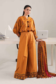 Nishat Any Day Embroidered Khaddar Unstitched 3Pc Suit - 42404186