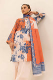 Nishat Any Day Printed Cotton Slub Unstitched 3Pc Suit - 42404217