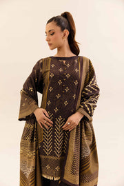 Nishat Any Day Printed Cotton Slub Unstitched 3Pc Suit - 42404224