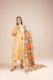 Nishat Any Day Embroidered Cotton Unstitched 3Pc Suit - 42404235