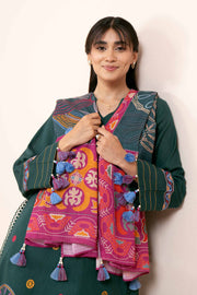 Nishat Any Day Embroidered Cotton Unstitched 3Pc Suit - 42404236