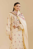 Nishat Winter Drop-2 Embroidered Cotton Unstitched 3Pc Suit - 42404293