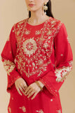 Nishat Winter Drop-2 Embroidered Cotton Unstitched 3Pc Suit - 42404296