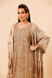 Nishat Winter Drop-2 Embroidered Karandi Unstitched 3Pc Suit - 42404391