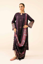 Nishat Winter Drop-2 Embroidered Khaddar Unstitched 2Pc Suit - 42404406