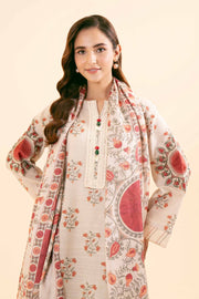 Nishat Winter Drop-2 Embroidered Khaddar Unstitched 2Pc Suit - 42404411