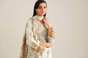 Nishat Winter Drop-2 Embroidered Khaddar Unstitched 2Pc Suit - 42404411