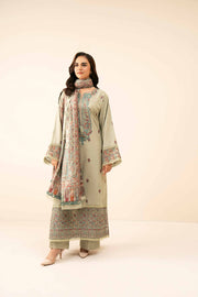 Nishat Winter Drop-2 Embroidered Karandi Unstitched 3Pc Suit - 42404513