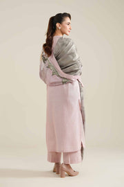 Nishat Winter Drop-2 Embroidered Cotton Unstitched 3Pc Suit - 42404557