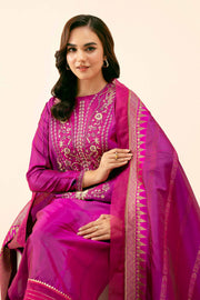 Nishat Winter Drop-2 Embroidered Jacquard Unstitched 3Pc Suit - 42404645