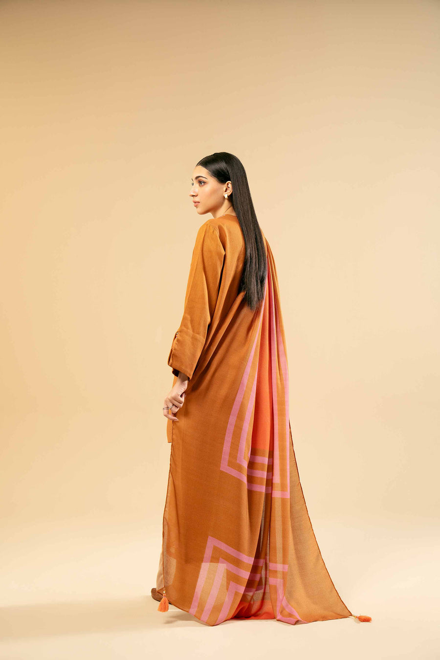 Nishat Winter Drop-2 Embroidered Cotton Unstitched 3Pc Suit - 42404697