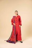 Nishat Winter Drop-2 Embroidered Cotton Unstitched 3Pc Suit - 42404698