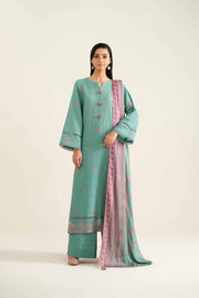 Nishat Winter Drop-2 Embroidered Khaddar Unstitched 3Pc Suit - 42404753