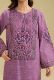 Nishat Winter Drop-2 Embroidered Khaddar Unstitched 3Pc Suit - 42405047