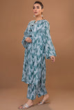 Safwa Printed Lawn Pret 2Pc Suit (Shirt/Trouser) P000384