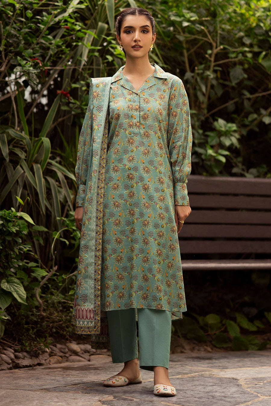 Rang by Motifz Digital Printed Khaddar Unstitched 3Pc Suit 4361-RAYA