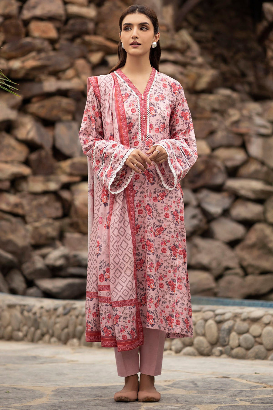 Rang by Motifz Digital Printed Khaddar Unstitched 3Pc Suit 4363-AHANA