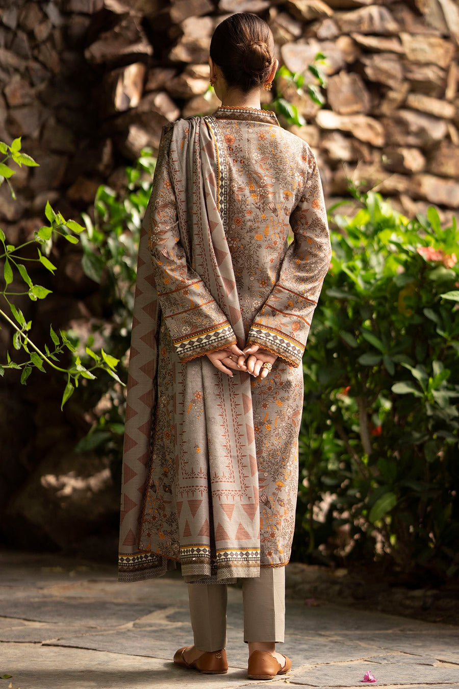 Rang by Motifz Digital Printed Khaddar Unstitched 3Pc Suit 4365-ROSALIE