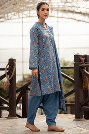 Rang by Motifz Digital Printed Khaddar Unstitched 3Pc Suit 4366-NOIR