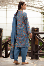 Rang by Motifz Digital Printed Khaddar Unstitched 3Pc Suit 4366-NOIR