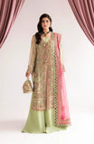 Fabiha Fatima Zebaish Embroidered Organza Unstitched 3Pc Suit - ESRA